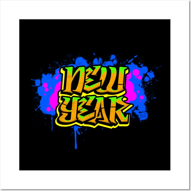 new year Wall Art by AwurenSaja